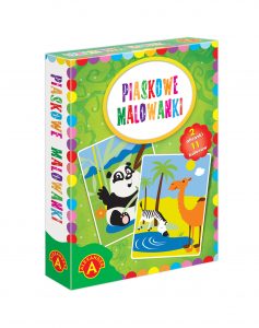 Piaskowe Malowanki – Panda / Wielbłąd