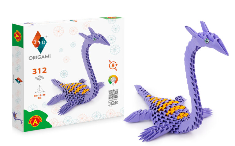 ORIGAMI_2575_plesiosaur_3d+model