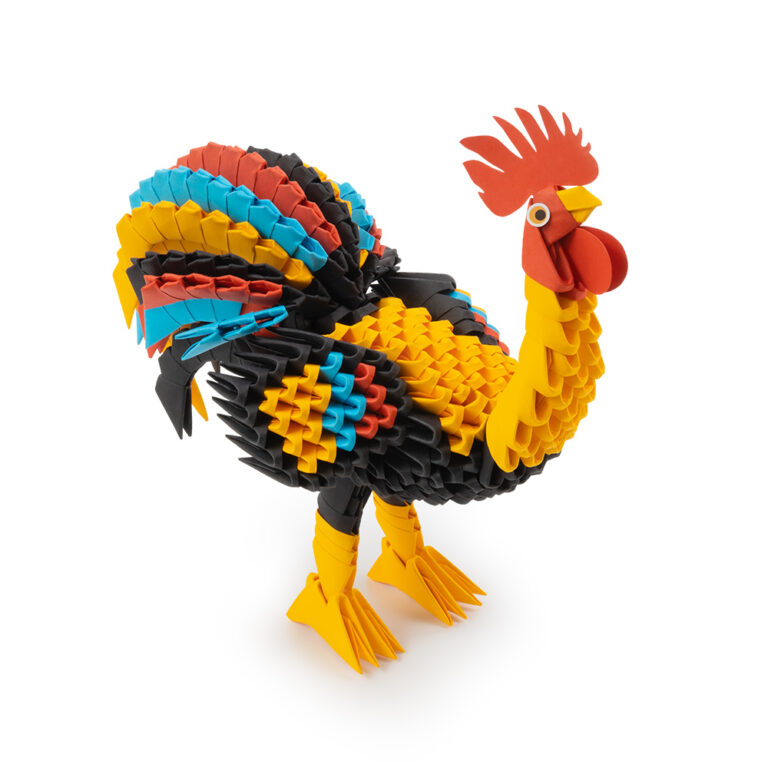 2569 ORIGAMI 3D – Kogut Rooster